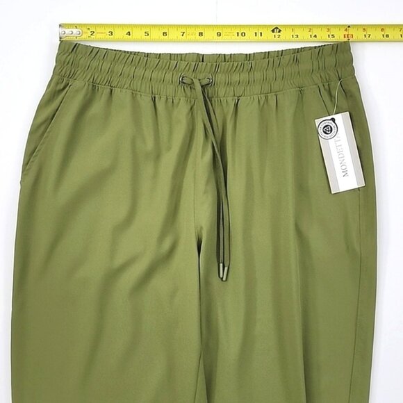 Mondetta Women's All Day Green Capri Mayfly Lightweight Stretch Size Large - Picture 13 of 15